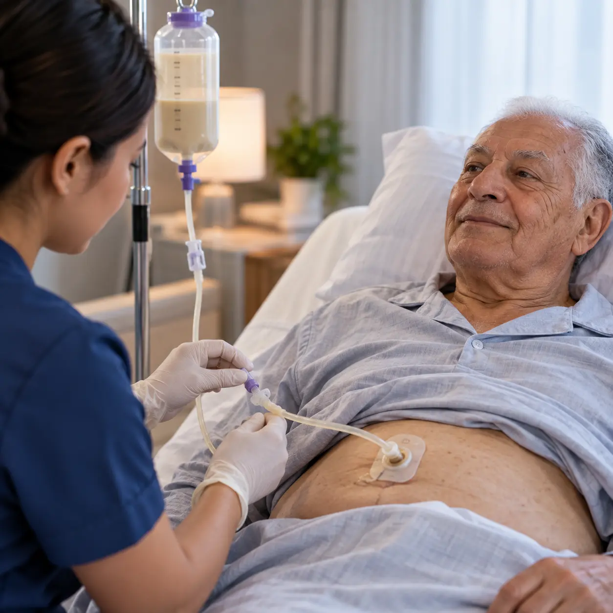 oxygen home healthcare - PEG Tube